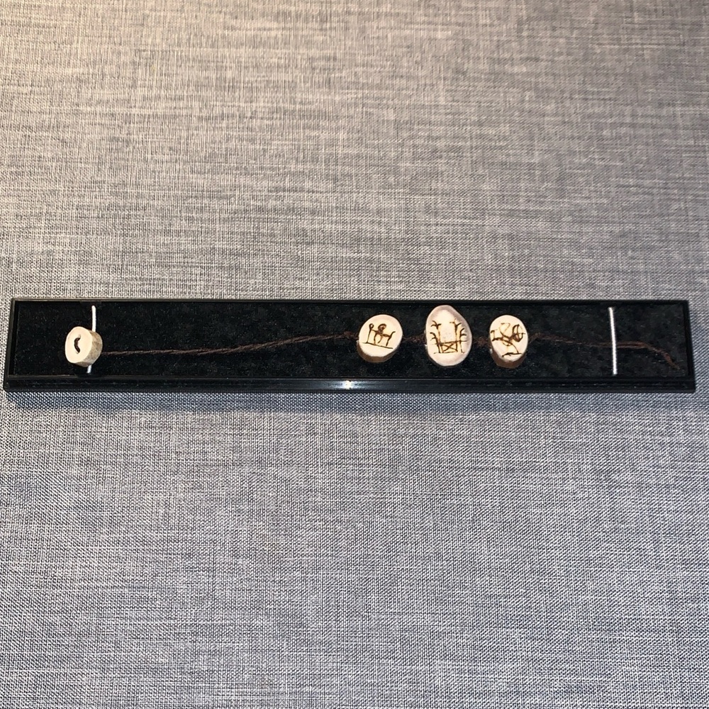 Unique Carved Bone Bracelet•NEW!